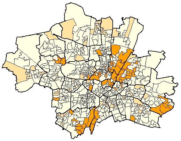Stadtbezirkskarte
