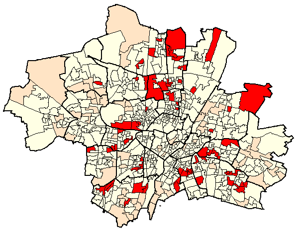 Stadtbezirkskarte